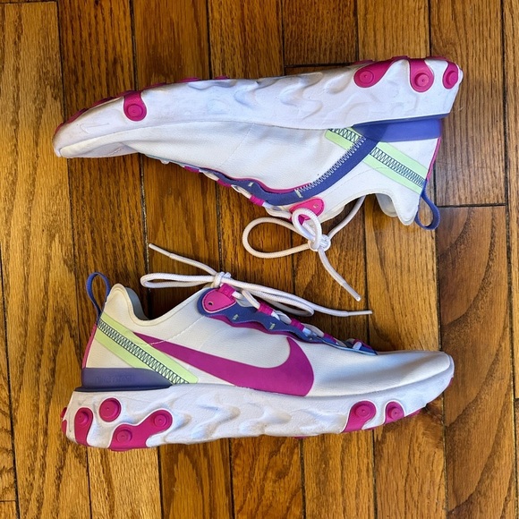 Nike React Element 55 Running Shoes, size 9 - Picture 3 of 12
